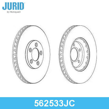 562533JC JURID  Тормозной диск