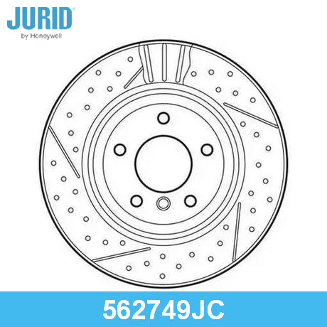 562749JC JURID JURID  Тормозной диск