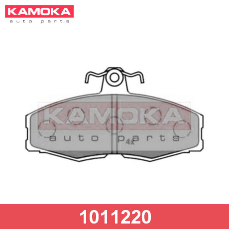 1011220 KAMOKA  Комплект тормозных колодок, дисковый тормоз