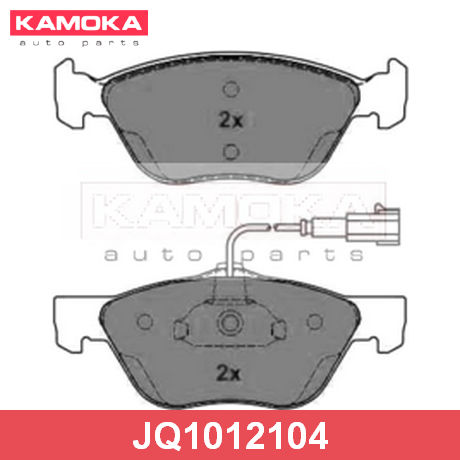 JQ1012104 KAMOKA  Комплект тормозных колодок, дисковый тормоз