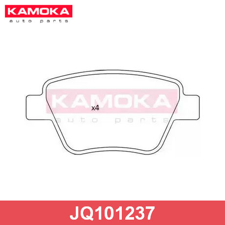 JQ101237 KAMOKA  Комплект тормозных колодок, дисковый тормоз