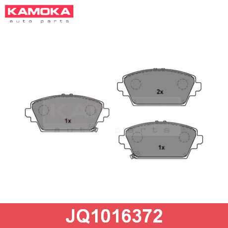 JQ1016372 KAMOKA  Комплект тормозных колодок, дисковый тормоз