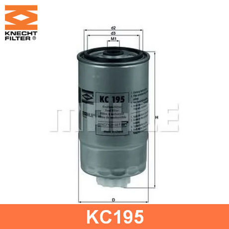 KC 195 KNECHT  Топливный фильтр