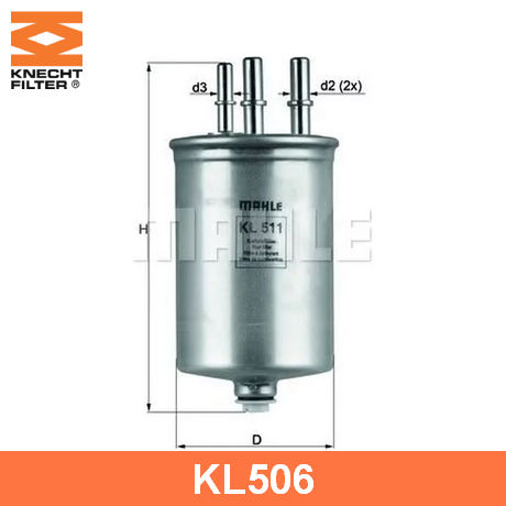 KL 506 KNECHT  Топливный фильтр