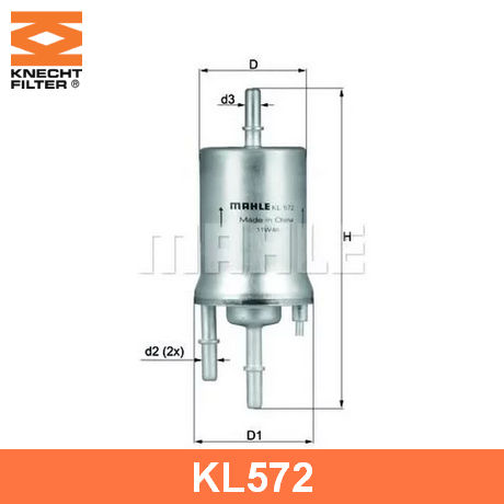 KL 572 KNECHT  Топливный фильтр