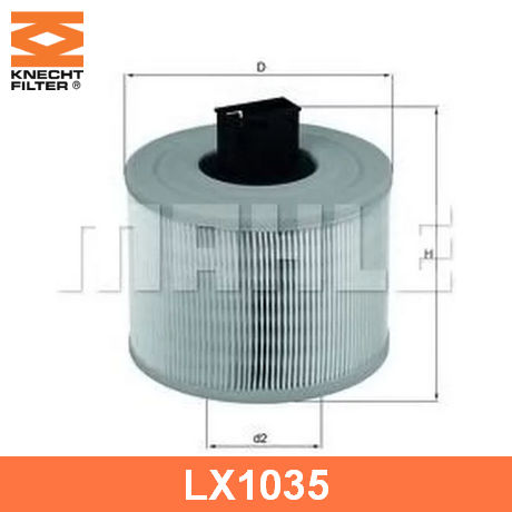 LX 1035 KNECHT  Воздушный фильтр