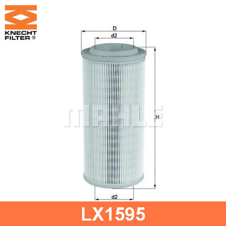 LX 1595 KNECHT  Воздушный фильтр
