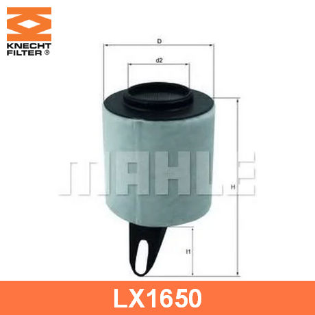 LX 1650 KNECHT  Воздушный фильтр
