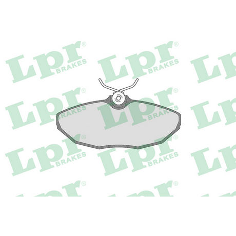 05P1816 LPR LPR  Колодки тормозные дисковые комплект