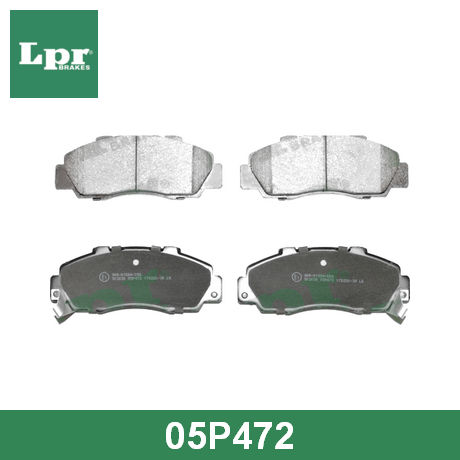05P472 LPR  Комплект тормозных колодок, дисковый тормоз