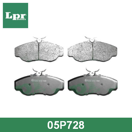 05P728 LPR  Комплект тормозных колодок, дисковый тормоз