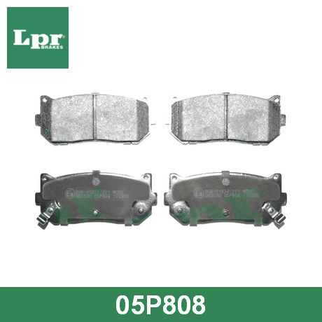 05P808 LPR  Комплект тормозных колодок, дисковый тормоз