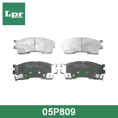 05P809 LPR  Комплект тормозных колодок, дисковый тормоз