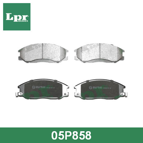 05P858 LPR  Комплект тормозных колодок, дисковый тормоз