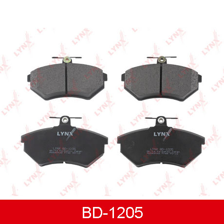 BD-1205 LYNXAUTO  Комплект тормозных колодок, дисковый тормоз