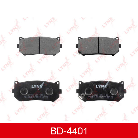 BD-4401 LYNXAUTO  Комплект тормозных колодок, дисковый тормоз