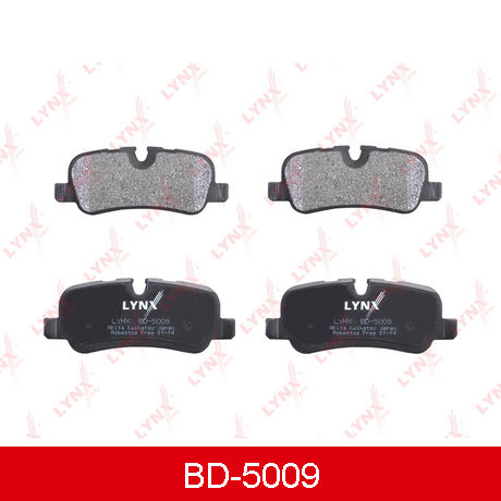 BD-5009 LYNXAUTO  Комплект тормозных колодок, дисковый тормоз