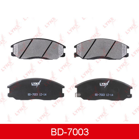 BD-7003 LYNXAUTO  Комплект тормозных колодок, дисковый тормоз
