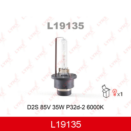 L19135 LYNXAUTO  Лампа накаливания, фара дальнего света; Лампа накаливания, основная фара