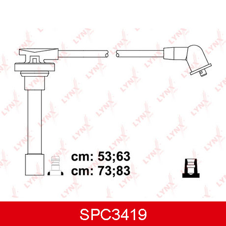 SPC3419 LYNXAUTO  Комплект проводов зажигания