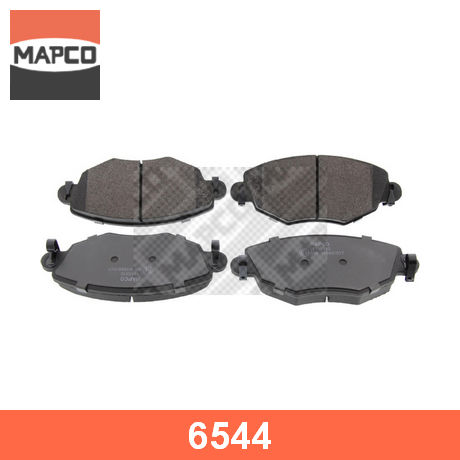 6544 MAPCO  Комплект тормозных колодок, дисковый тормоз