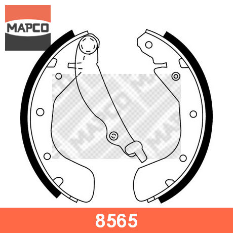 8565 MAPCO  Комплект тормозных колодок