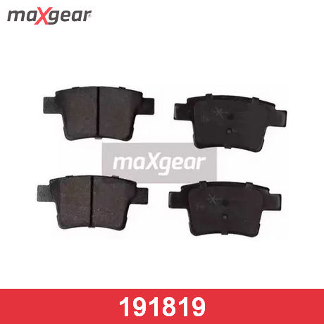 19-1819 MAXGEAR  Комплект тормозных колодок, дисковый тормоз