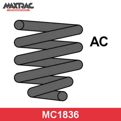 MC1836 MAXTRAC  Пружина ходовой части
