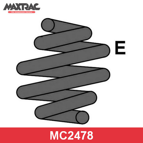 MC2478 MAXTRAC  Пружина ходовой части