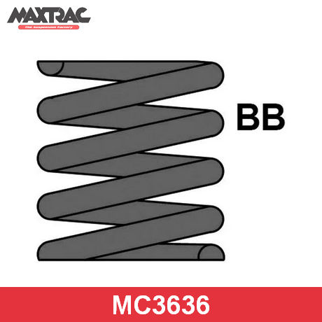 MC3636 MAXTRAC  Пружина ходовой части