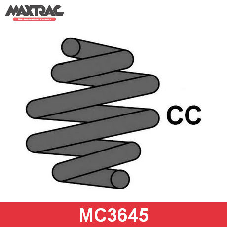 MC3645 MAXTRAC  Пружина ходовой части