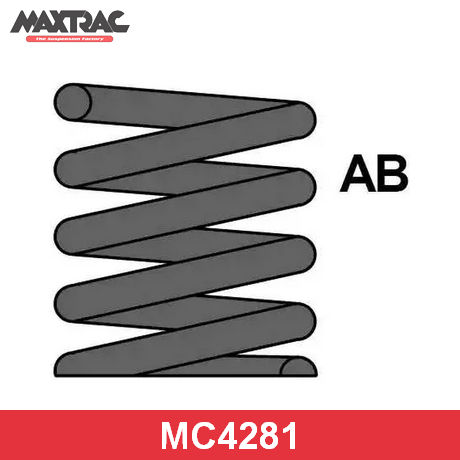 MC4281 MAXTRAC  Пружина ходовой части