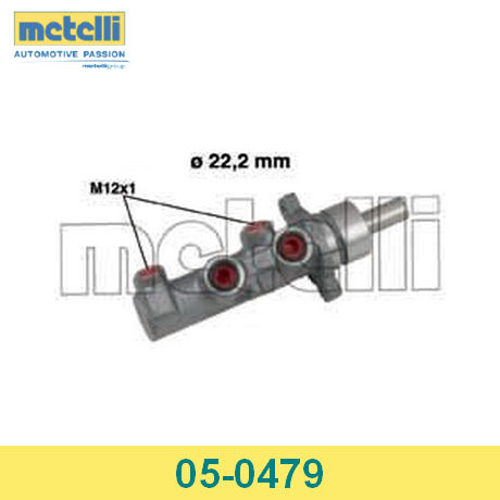 05-0479 METELLI  Главный тормозной цилиндр