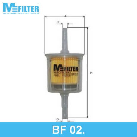 BF 02 MFILTER  Топливный фильтр