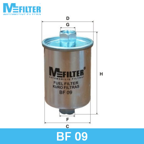 BF 09 MFILTER MFILTER  Топливный фильтр