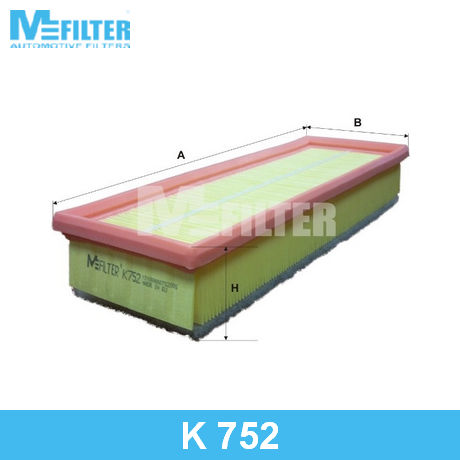 K 752 MFILTER  Воздушный фильтр