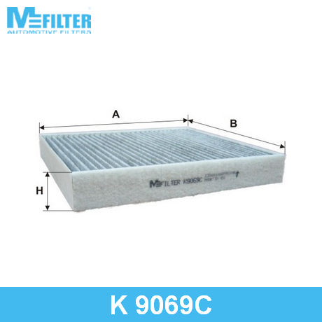 K 9069C MFILTER  Фильтр, воздух во внутренном пространстве
