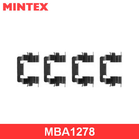 MBA1278 MINTEX  Комплектующие, колодки дискового тормоза