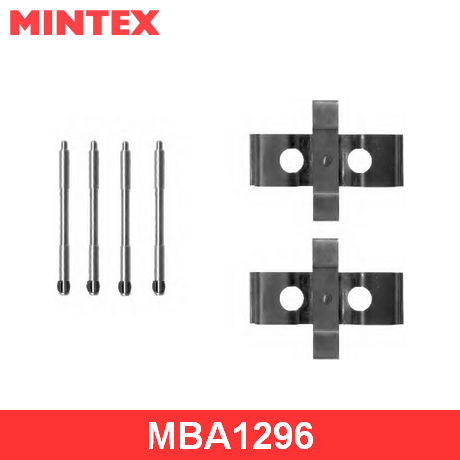 MBA1296 MINTEX  Комплектующие, колодки дискового тормоза