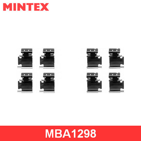 MBA1298 MINTEX  Комплектующие, колодки дискового тормоза