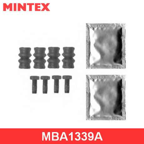 MBA1339A MINTEX  комплект принадлежностей, тормозной суппорт
