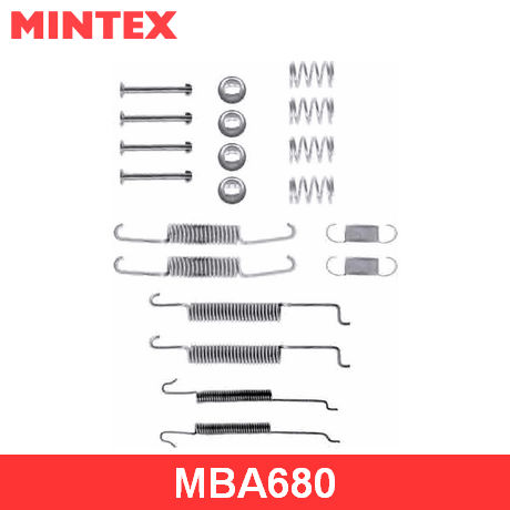 MBA680 MINTEX  Комплектующие, тормозная колодка