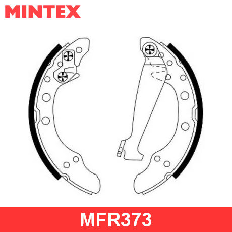 MFR373 MINTEX  Комплект тормозных колодок