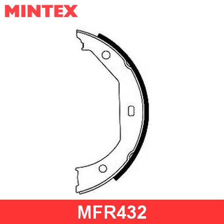 MFR432 MINTEX MINTEX  Комплект колодок ручного тормоза; Комплект колодок стояночного тормоза