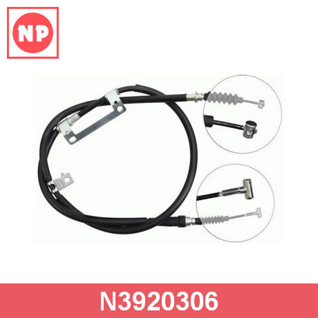 N3920306 NIPPARTS  Трос, стояночная тормозная система