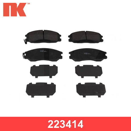 223414 NK  Комплект тормозных колодок, дисковый тормоз