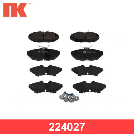 224027 NK  Комплект тормозных колодок, дисковый тормоз