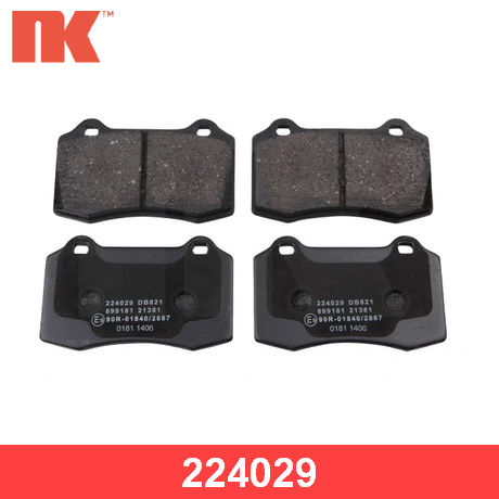 224029 NK  Комплект тормозных колодок, дисковый тормоз