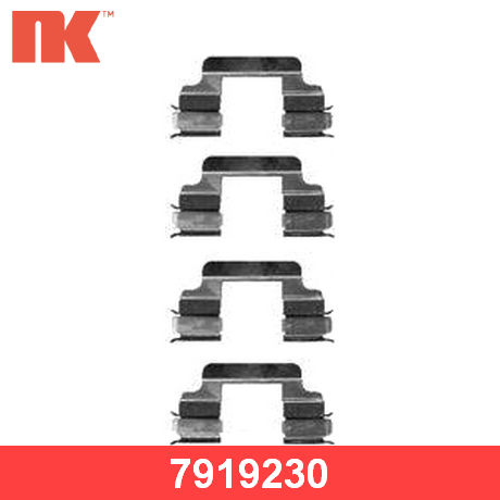 7919230 NK  Комплектующие, колодки дискового тормоза