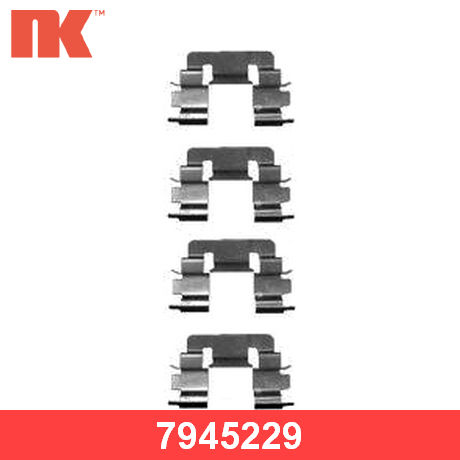 7945229 NK  Комплектующие, колодки дискового тормоза